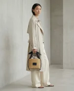 IOLI BUCKET BAG WITH MINI STRAW