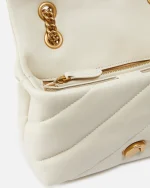MINI LOVE BAG PUFF MAXI QUILT PINKO - Image 3