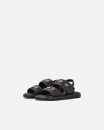 FIONA NAPPA LEATHER SANDALS WITH METALLIC DETAILS PINKO - Image 4