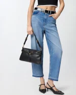 LEATHER BELT BAG CLASSIC VITELLO PINKO - Image 4
