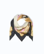 LIMBO FOULARD TWILL STAMPA CINGHIE MULTICOLOR PINKO