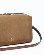 BOSTON TRIPTYCH SUEDE BOWLING BAG PINKO - Image 4
