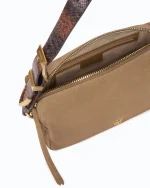 BOSTON TRIPTYCH SUEDE BOWLING BAG PINKO - Image 6