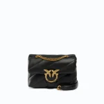 MINI LOVE BAG PUFF NEW BUCKLE SHEEP NAPPA PINKO