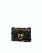 MINI LOVE BAG PUFF NEW BUCKLE SHEEP NAPPA PINKO