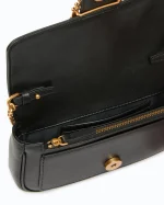 SMALL LEATHER LOVE BAG POCKET PINKO - Image 5