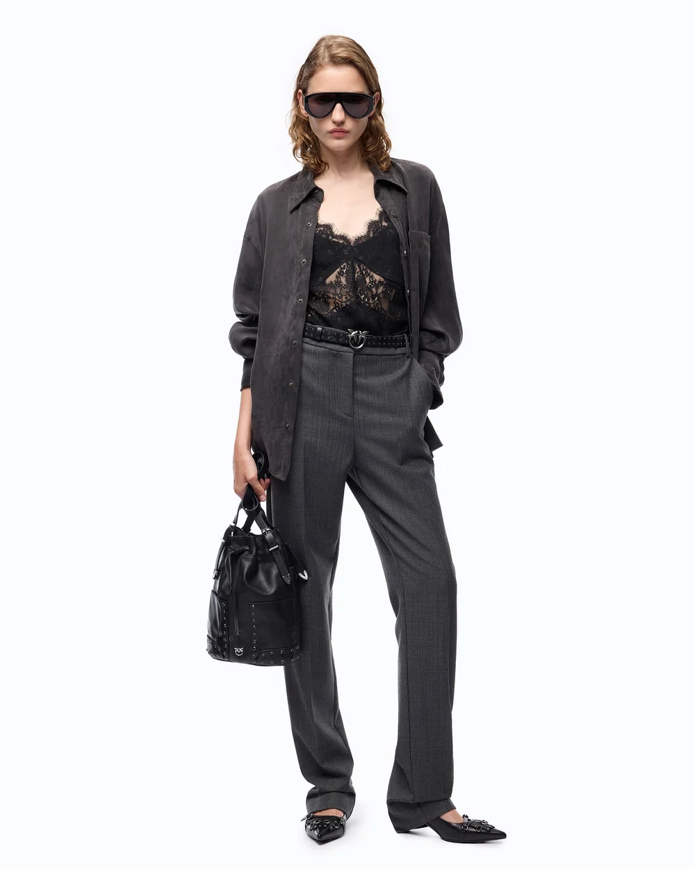107169A3F8Z9802501_2 CARESER SHIRT PINKO - Image 1