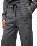 PASSEGGIATINA PANTALONE FULLY RHINESTONED FLEECE PINKO - Image 4