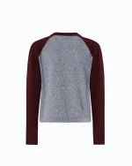 TWO-TONE AMSTERDAM SWEATER WITH LOVE BIRDS LOGO PINKO - Image 6