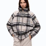 PEA COAT BORRAGINE BLOUSON PINKO