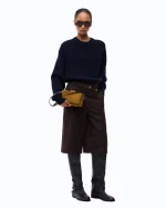 MERLOT BERMUDA SHORTS PINKO