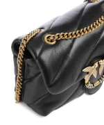 MINI LOVE BAG PUFF NEW BUCKLE SHEEP NAPPA PINKO - Image 3