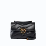 LOVE BAG PUFF MAXI QUILT NEW BUCKLE PINKO
