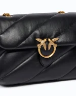 LOVE BAG PUFF MAXI QUILT NEW BUCKLE PINKO - Image 3