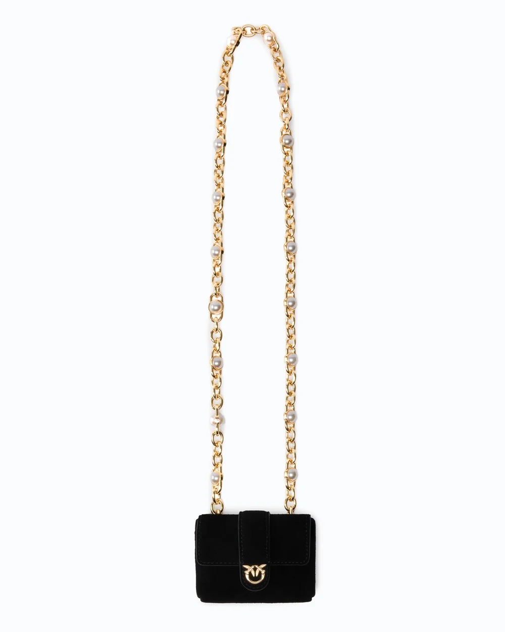 107643A0F6Z99Y00001_1 SUEDE POCKET NECKLACE PINKO - Image 1