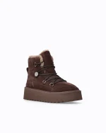 SUEDE ANKLE BOOTS MARTINA WITH FUR PINKO - Image 3
