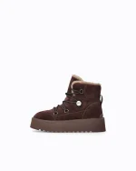 SUEDE ANKLE BOOTS MARTINA WITH FUR PINKO - Image 2
