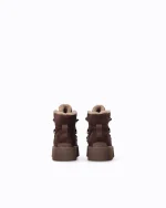 SUEDE ANKLE BOOTS MARTINA WITH FUR PINKO - Image 8