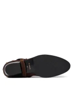 JANE ANKLE BOOTS SUEDE BRUSHED COW PINKO - Image 6