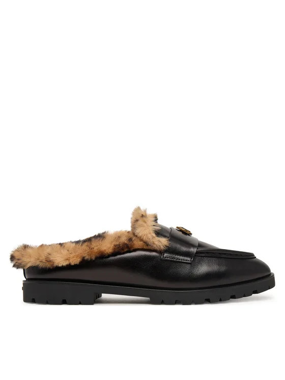 pinko-pantophles-nora-09-sd0683p186-mauro-0000306313439 (1) NORA SABOT LUX CALF LEATHER/LINING FUR PINKO - Image 1