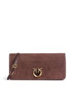 SUEDE CLICK SOFT HORIZONTAL CLASSIC BAG PINKO