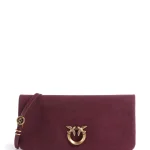 SUEDE CLICK SOFT HORIZONTAL CLASSIC BAG PINKO
