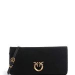 SUEDE CLICK SOFT HORIZONTAL CLASSIC BAG PINKO