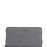 METALLIC SOFT WALLET LEATHER COCCINELLE